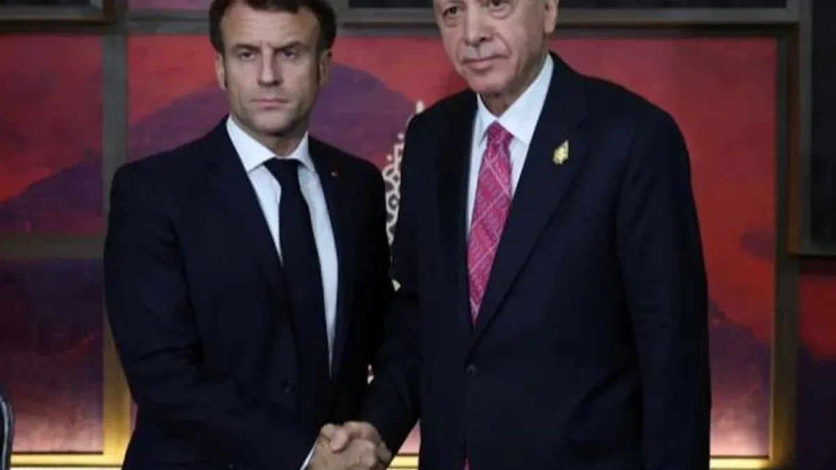 Erdoğan’dan Macron’a ‘Filistin’ tebriği