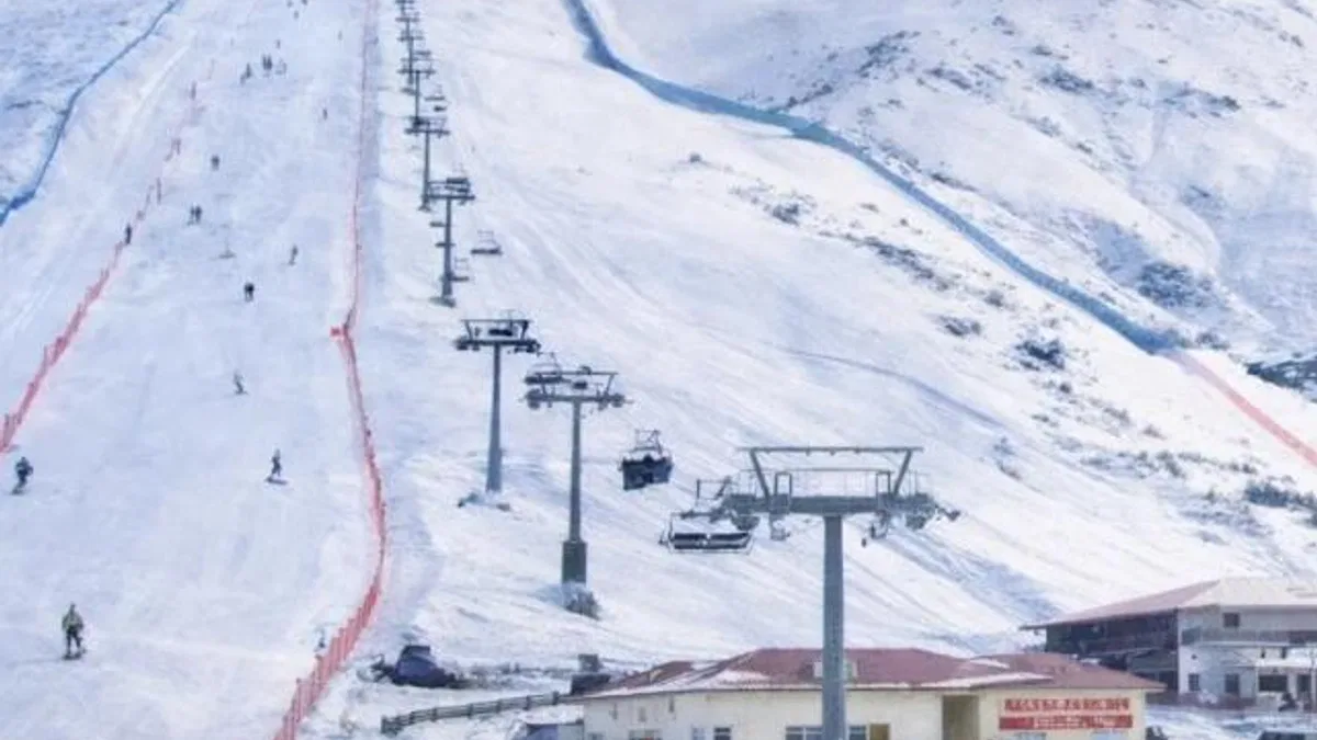Ağrı’da Güneykaya Kayak Tesisi için geri sayım