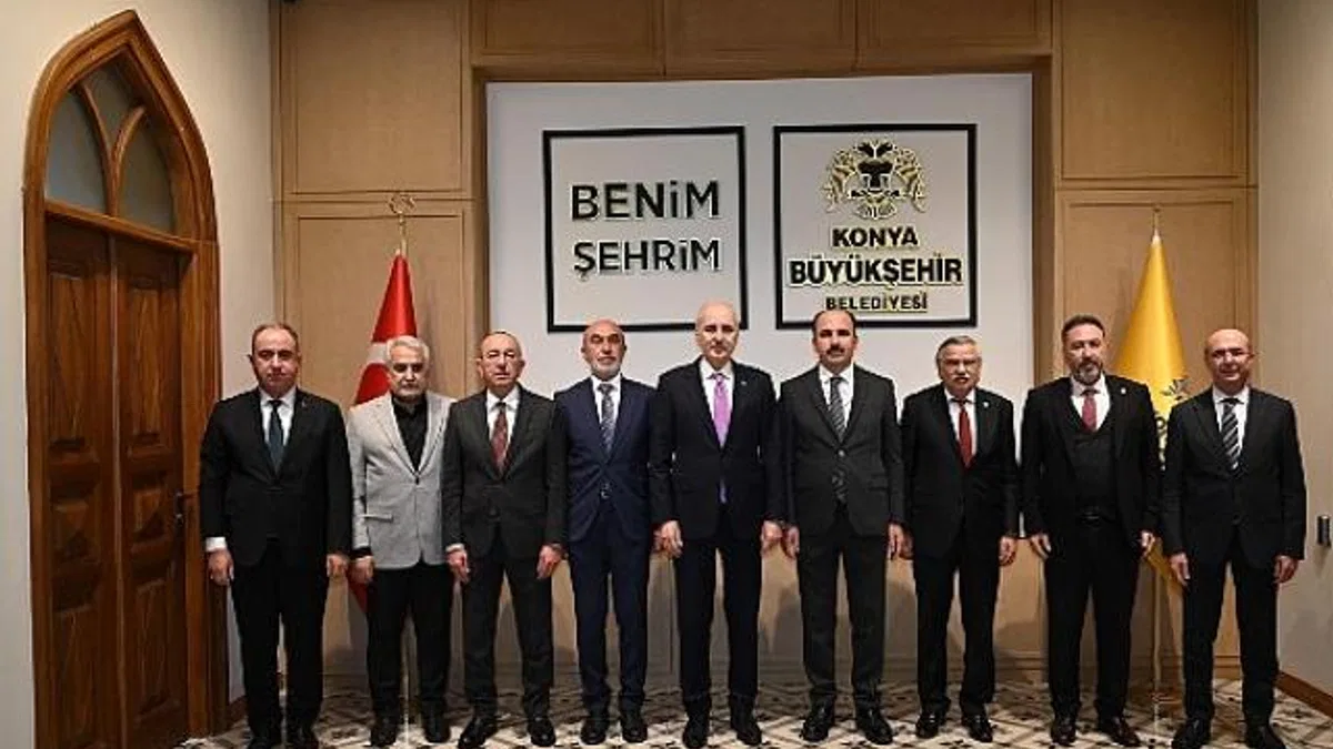 TBMM Başkanı Kurtulmuş Başkan Altay’ı Ziyaret Etti