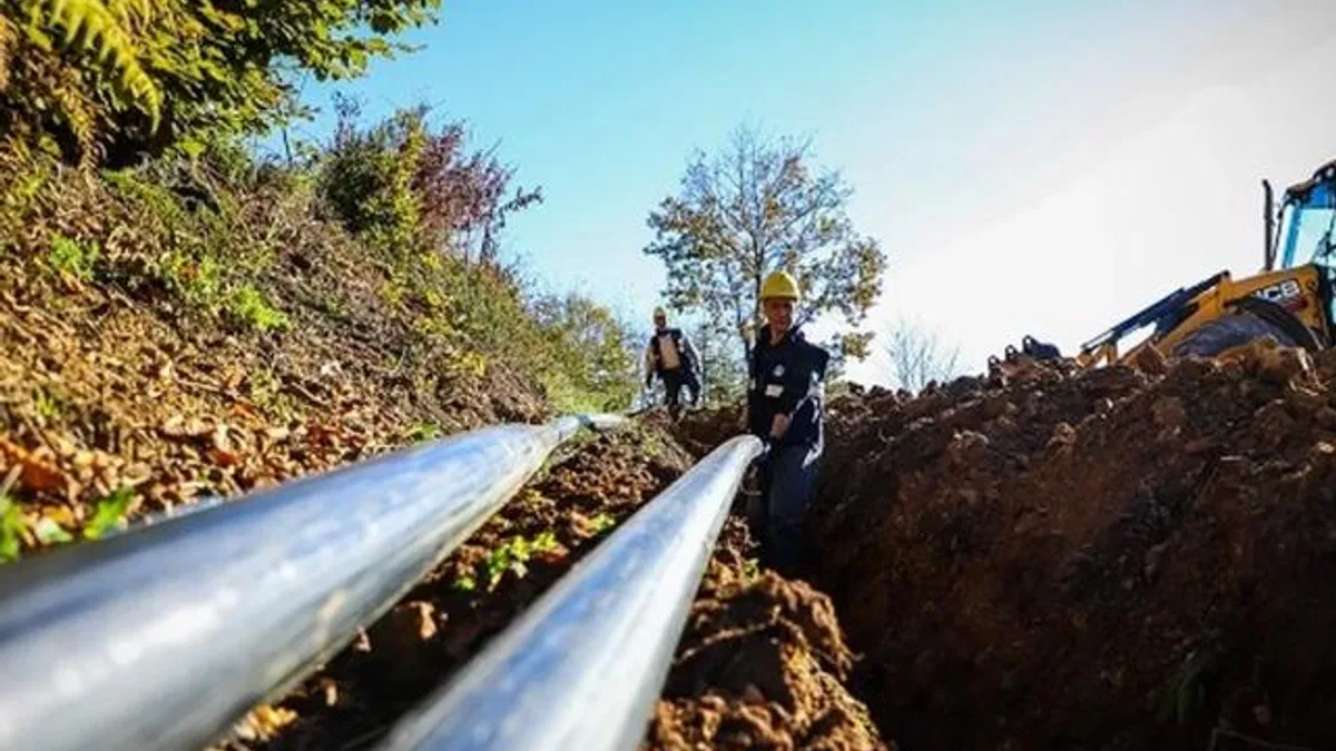 SASKİ’den 6 bin 500 metre yeni içme suyu hattı projesi