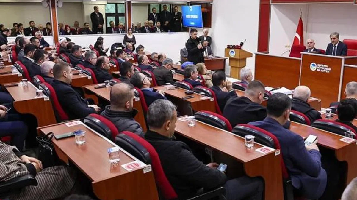 Sakarya meclisinde şehrin yatırımları görüşülecek
