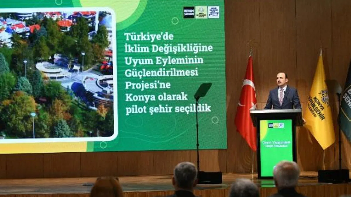 Pilot il Konya’dan ‘su tasarrufu’ çağrısı
