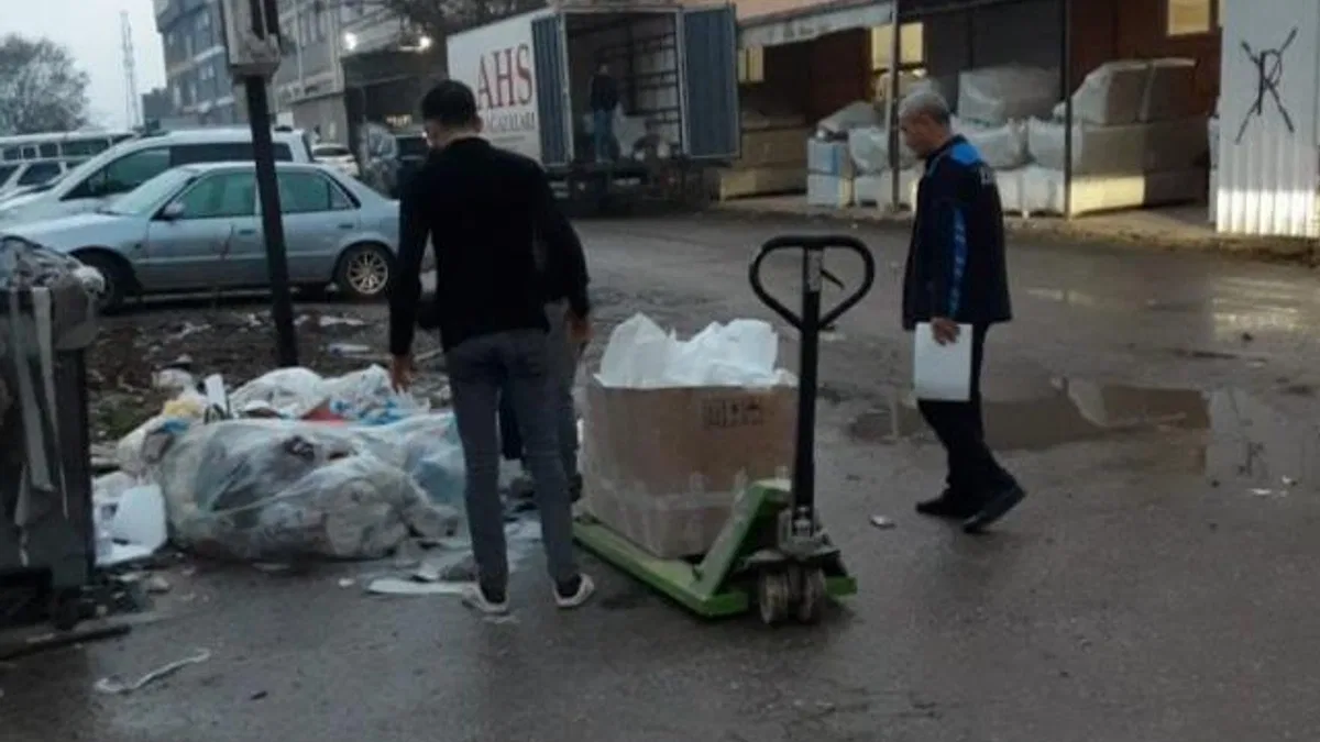İnegöl’de zabıta çevre için teyakkuzda