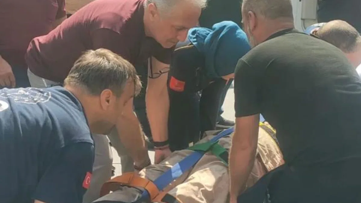 Düzce’de ticari araç elektrikli bisikletliye çarptı: 1 yaralı