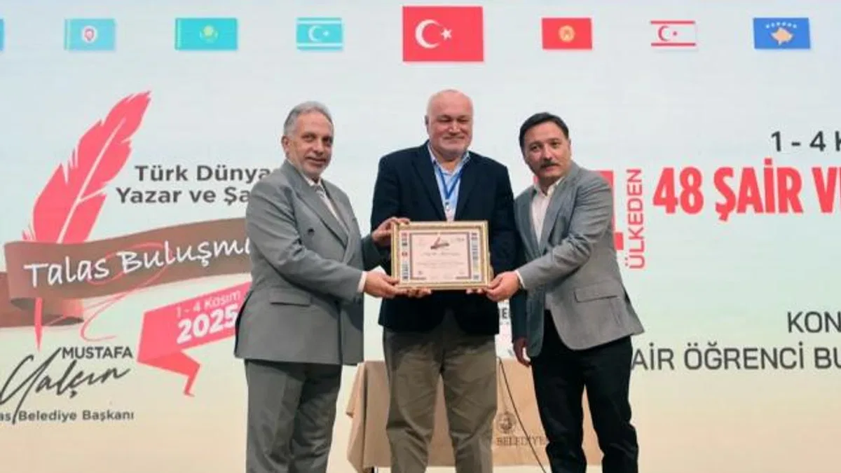 Türk Dünyası yazar ve şairleri Kayseri Talas’ta buluştu