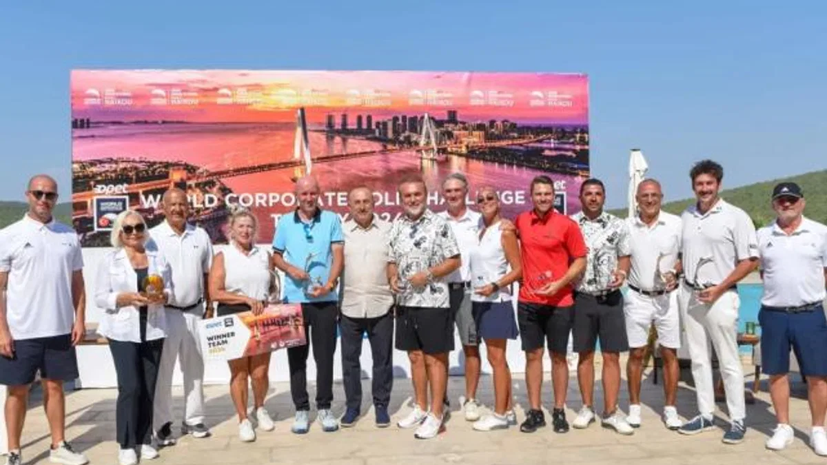Dünya Kurumsal Golf Turnuvası’nın Türkiye Şampiyonu ‘ITA Jewellery’ oldu