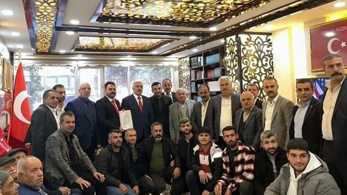 MHP Mardin Yeşilli ilçe başkanlığına Ali Savaş atandı