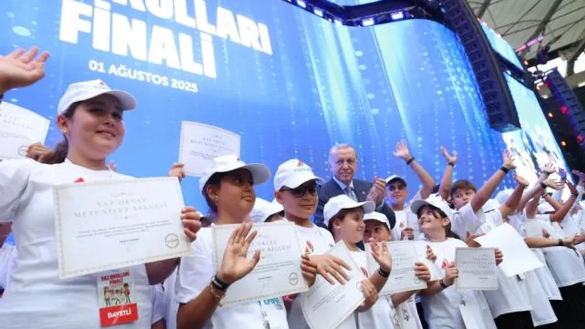 Cumhurbaşkanı Erdoğan, gençlere seslendi: Büyük ve güçlü Türkiye’ye az kaldı