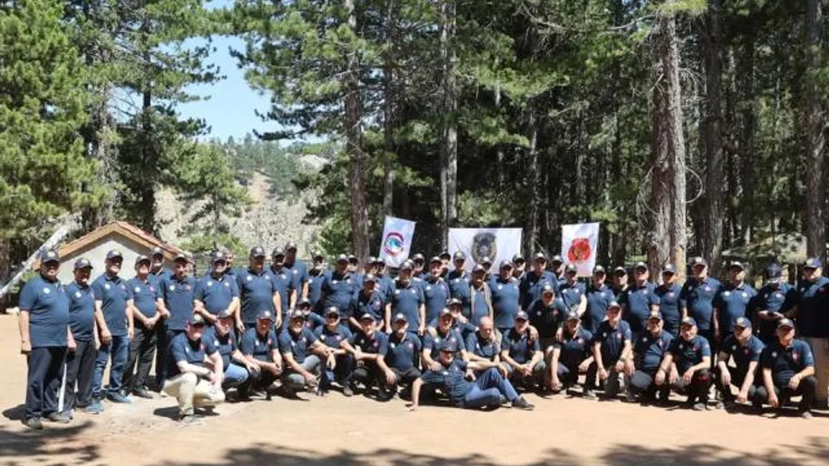 Kahraman gaziler Konya Büyükşehir’in kampında buluştu