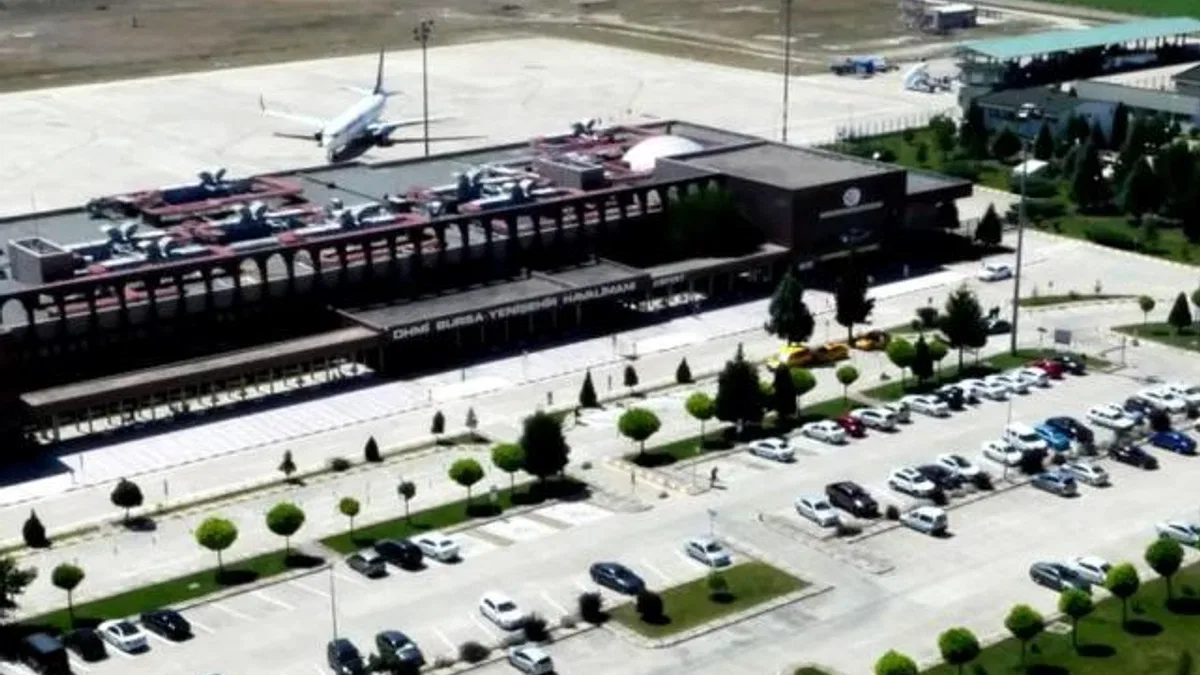 Yenişehir Havalimanı Ağustosta 24 bin yolcuya hizmet verdi