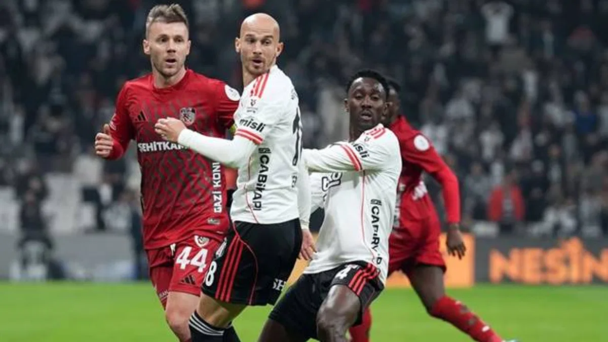 Beşiktaş 2-2 Gaziantep FK (Maç Sonucu)