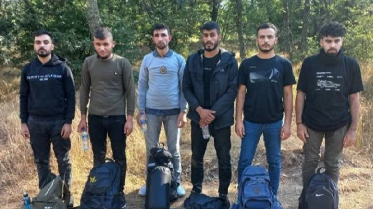 Edirne’de 16 göçmen yakalandı