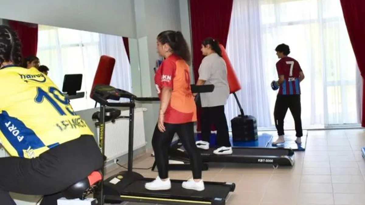 Bursa’da Bala Hatun’da çocuklara sağlıklık adım
