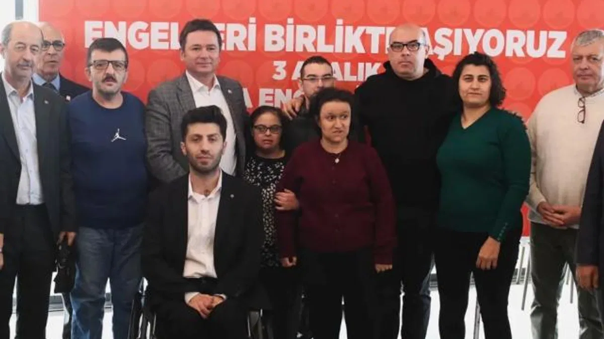 Bursa Osmangazi’de engelli bireyler bir araya geldi