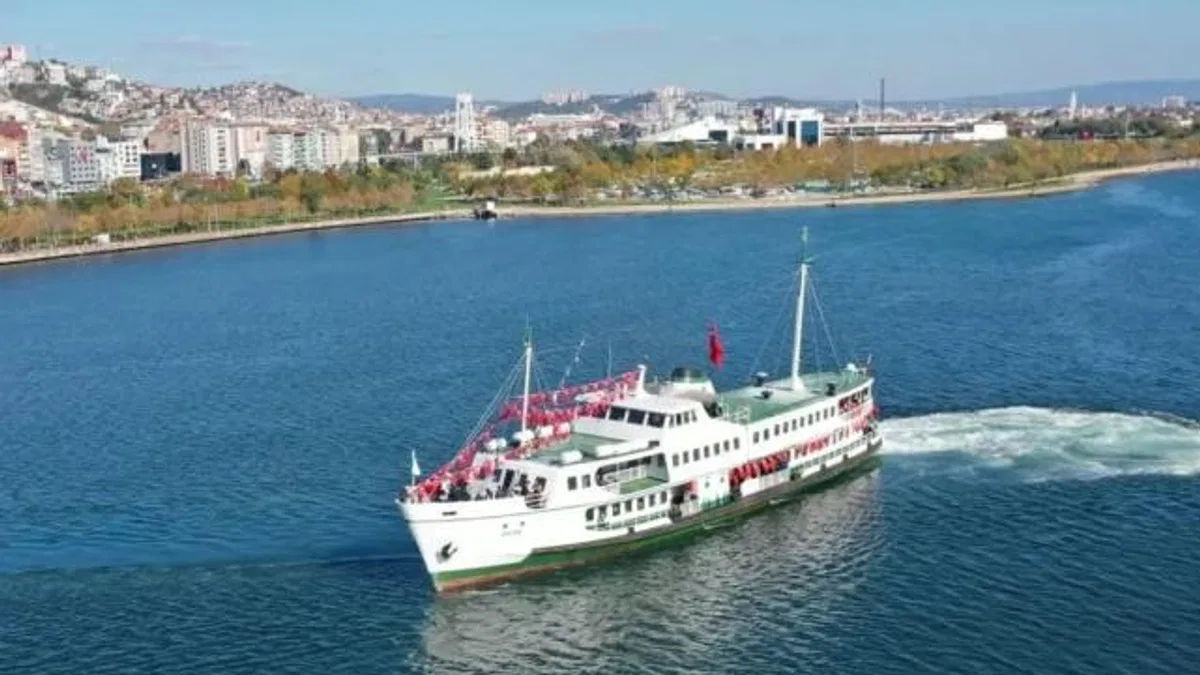 Kocaeli denizden 551 bin 349 yolcu taşıdı