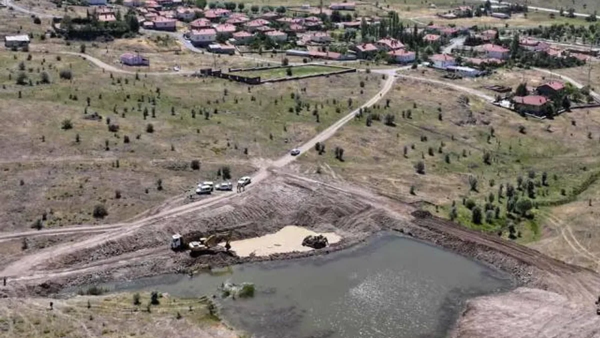 Ankara Çamlıdere’ye HİS Göleti desteği