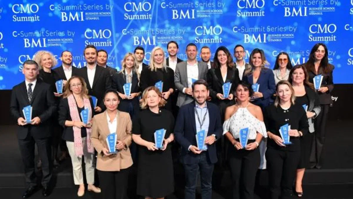 Türkiye’nin ‘En Etkin 50 CMO’ su ödüllerini aldı