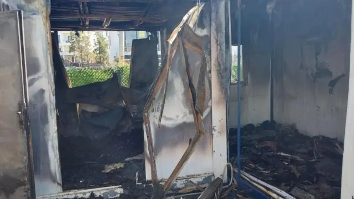 Bodrum’da konteyner lisedeki yangına CHP’li vekilden sert tepki!