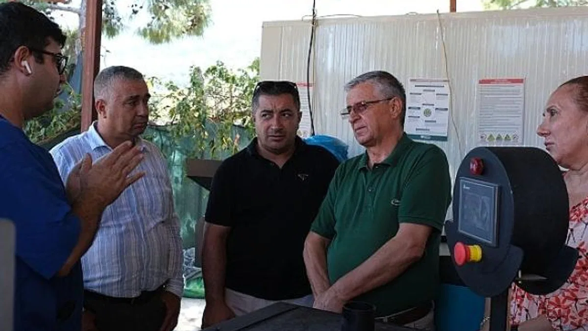 Kemer Belediyesi Mama Üretim Tesisi açıldı