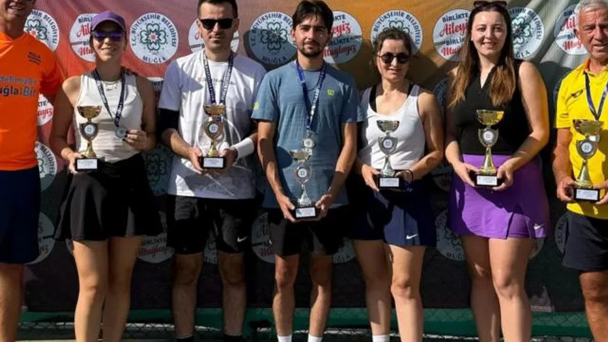 Geleneksel Karma Tenis Turnuvası Dalaman’da yapıldı