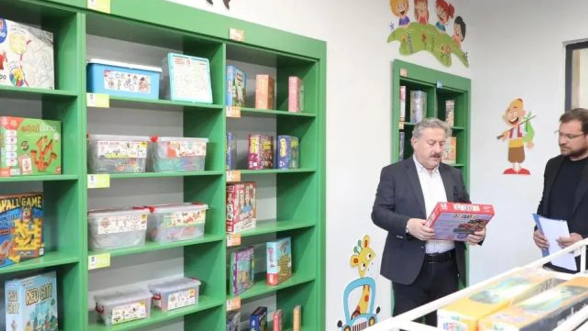 Kayseri Melikgazi’nin Masal Evi ve Oyuncak Kütüphanesi açılışa hazır