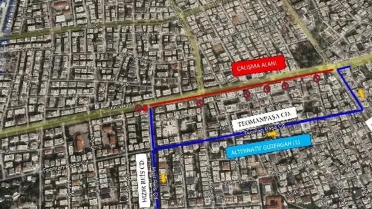 Antalya’da 100. Yıl Bulvarı’nda asfalt çalışmaları sürüyor