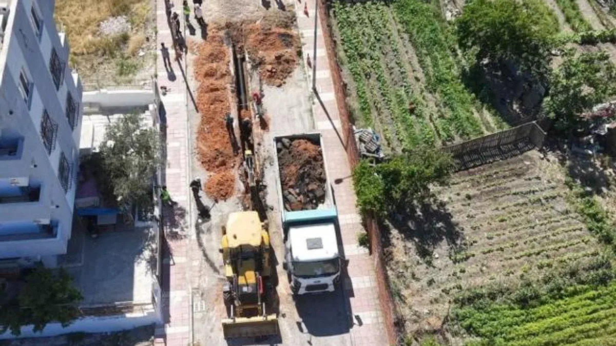 Manisa Ahmet Bedevi’de altyapı sorunu çözülüyor