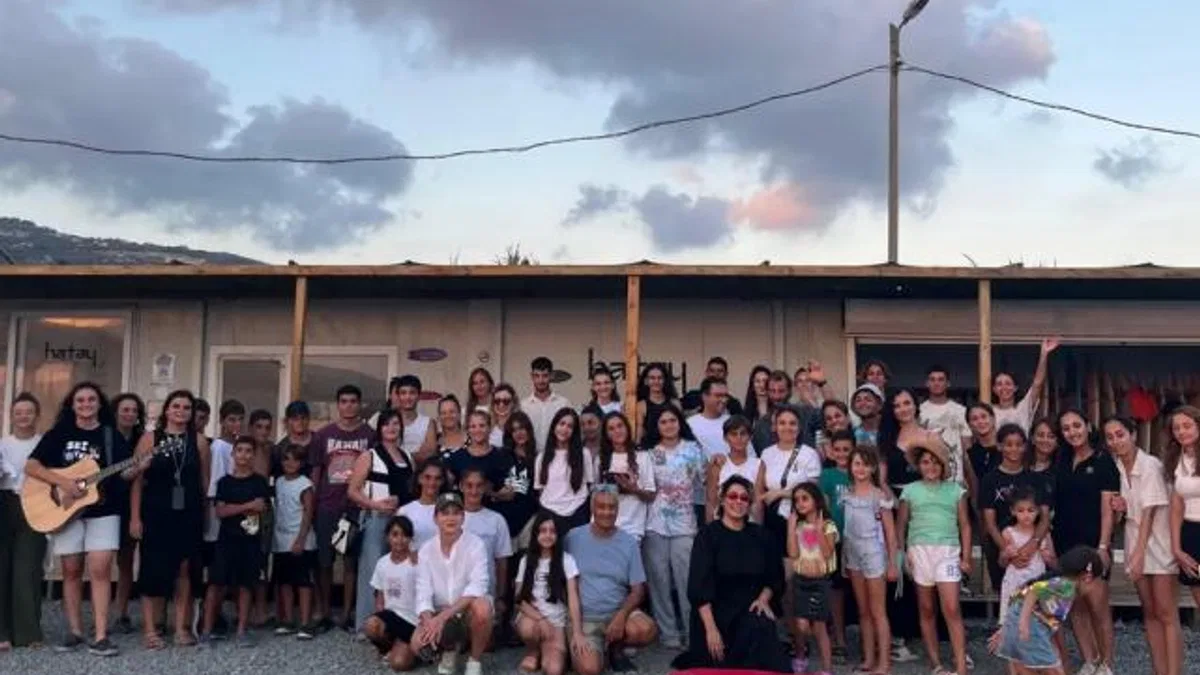 Hatay’da çocukların sörf yolculuğu devam ediyor