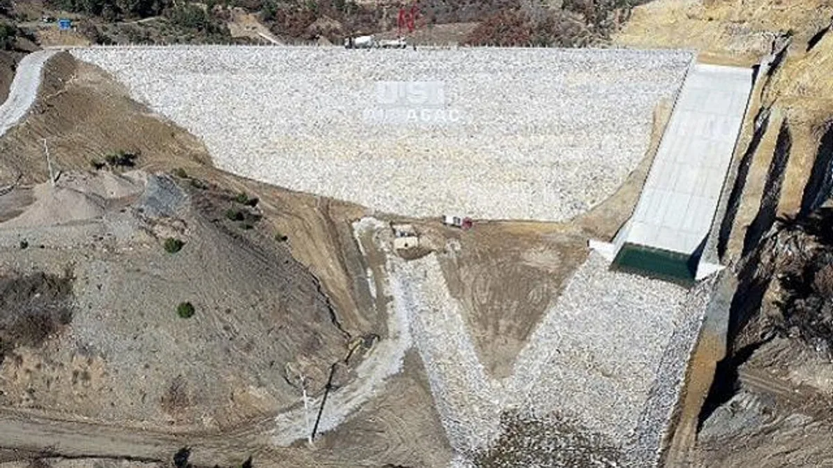 Manisa Alaağaç Barajı’nda işlem tamam