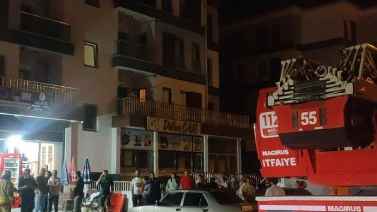 Düzce’de ev sahibine kızan kiracı evi yaktı!