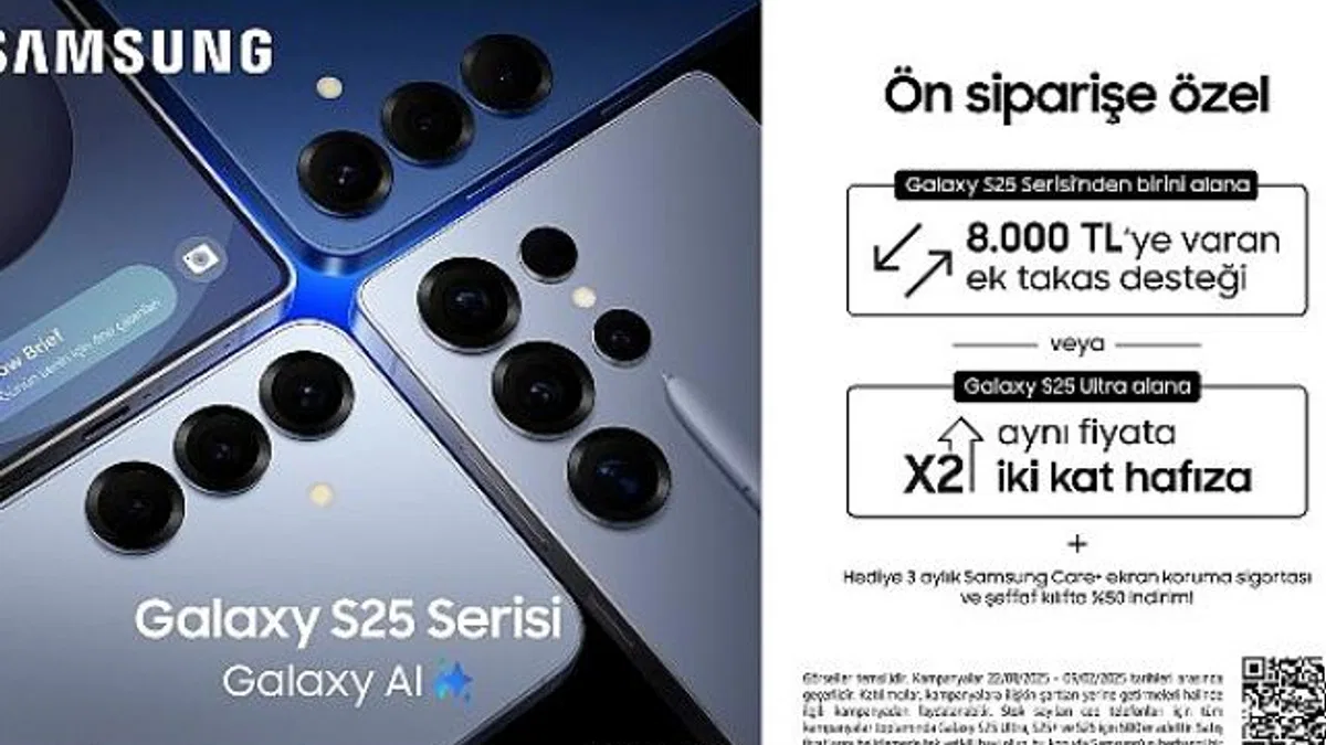 Samsung’dan yeni Galaxy S25 Serisi’ne özel, avantajlı kampanya!