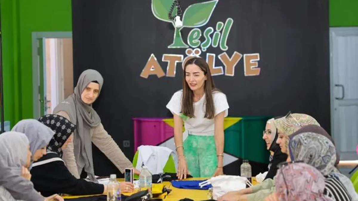 Konya Selçuklu’dan sıfır atık için anlamlı atölye