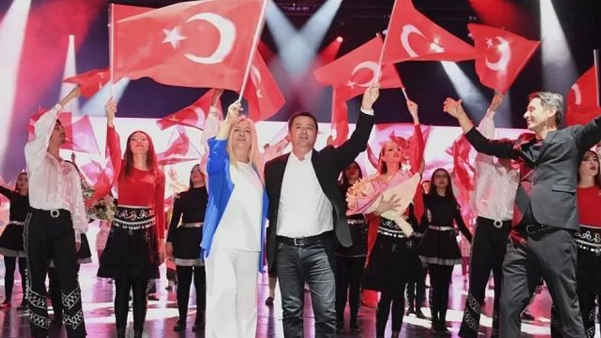 Bursa Osmangazi’de “Zafere 1 Kala” gösterisi