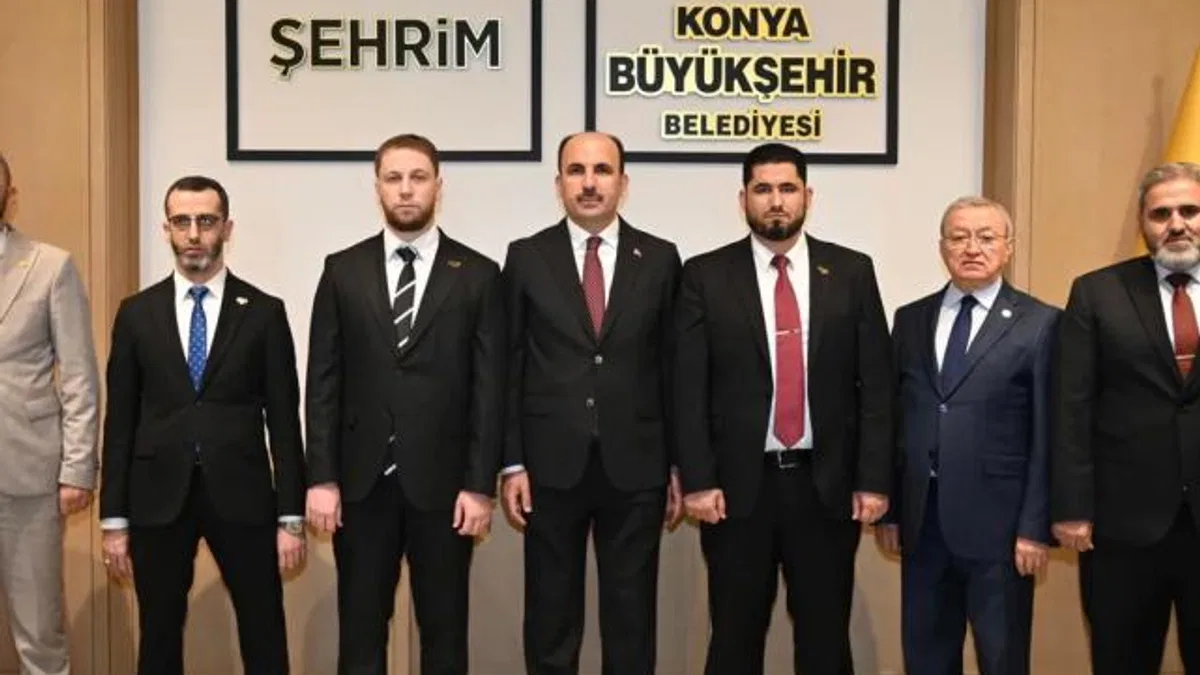 UCLG-MEWA kongresi için Konya’da diplomatik buluşma