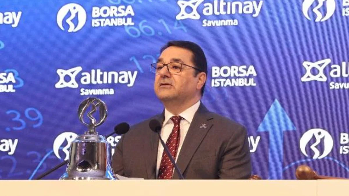 Altınay Savunma Teknolojileri için ‘gong’ töreni
