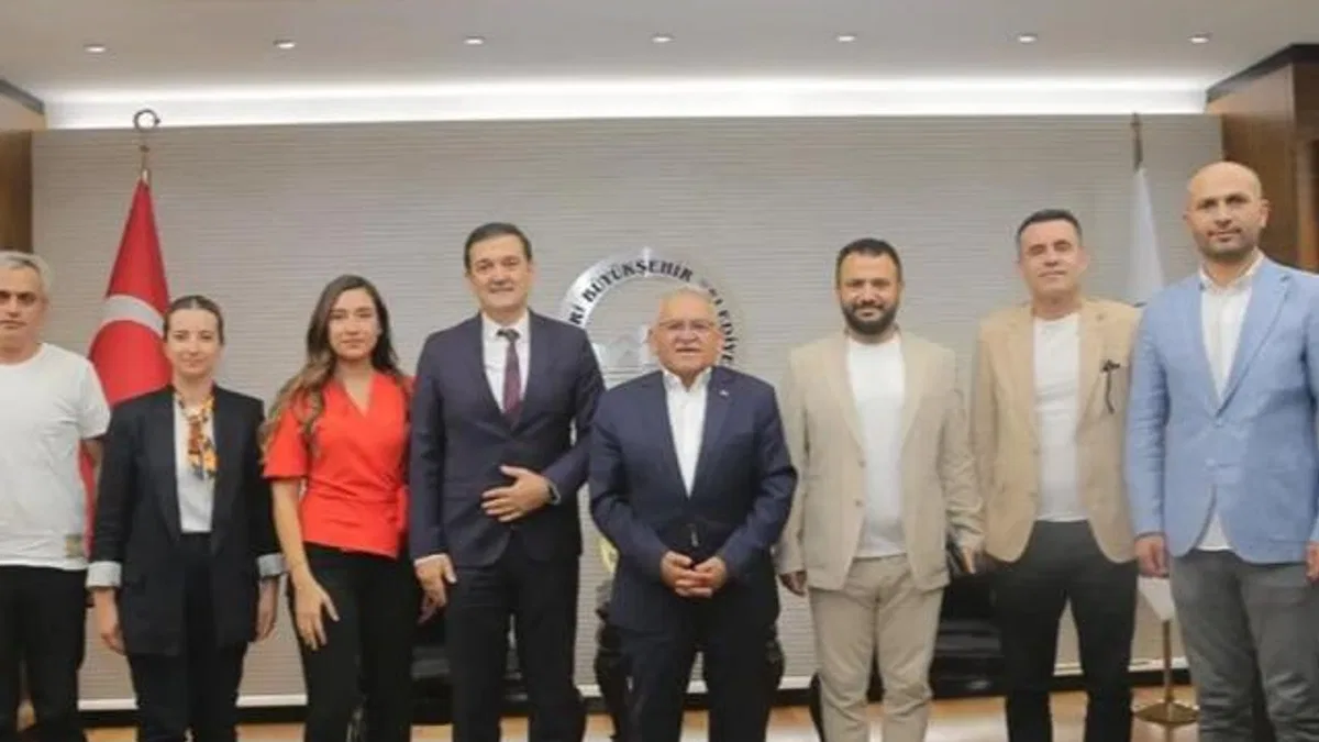 Başkan Büyükkılıç’a, İnşaat Mühendisleri Odası Başkanı Arı’dan ziyaret