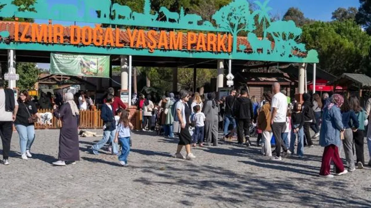 İzmir Doğal Yaşam Parkı’na ziyaretçi akını