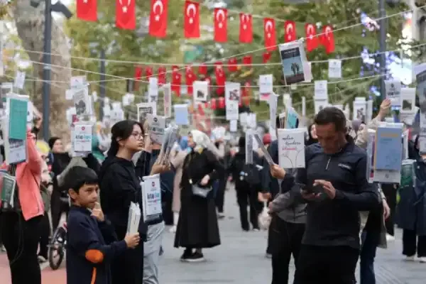 Kocaeli Kitap Fuarı öncesi ağaçlar kitap açacak