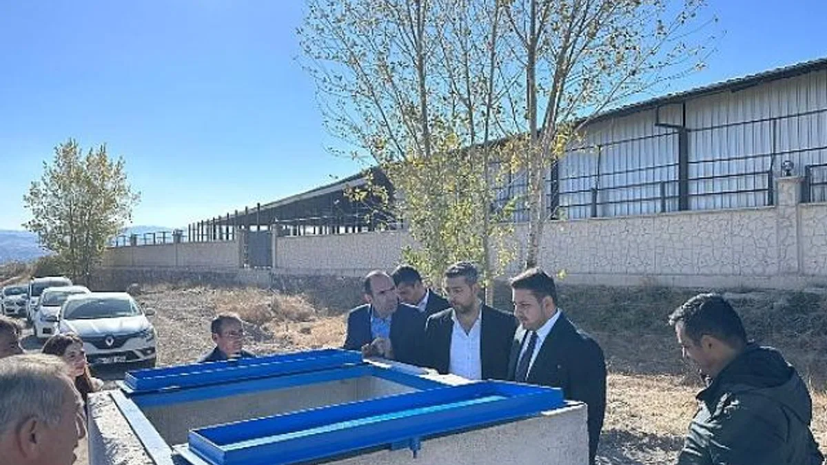 Örencik Göleti Kapalı Sulama Sistemi Projesi Tamamladı
