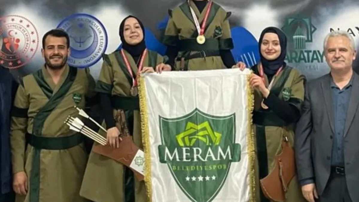 Geleneksel okçulukta zirve; Meram Belediyespor’un