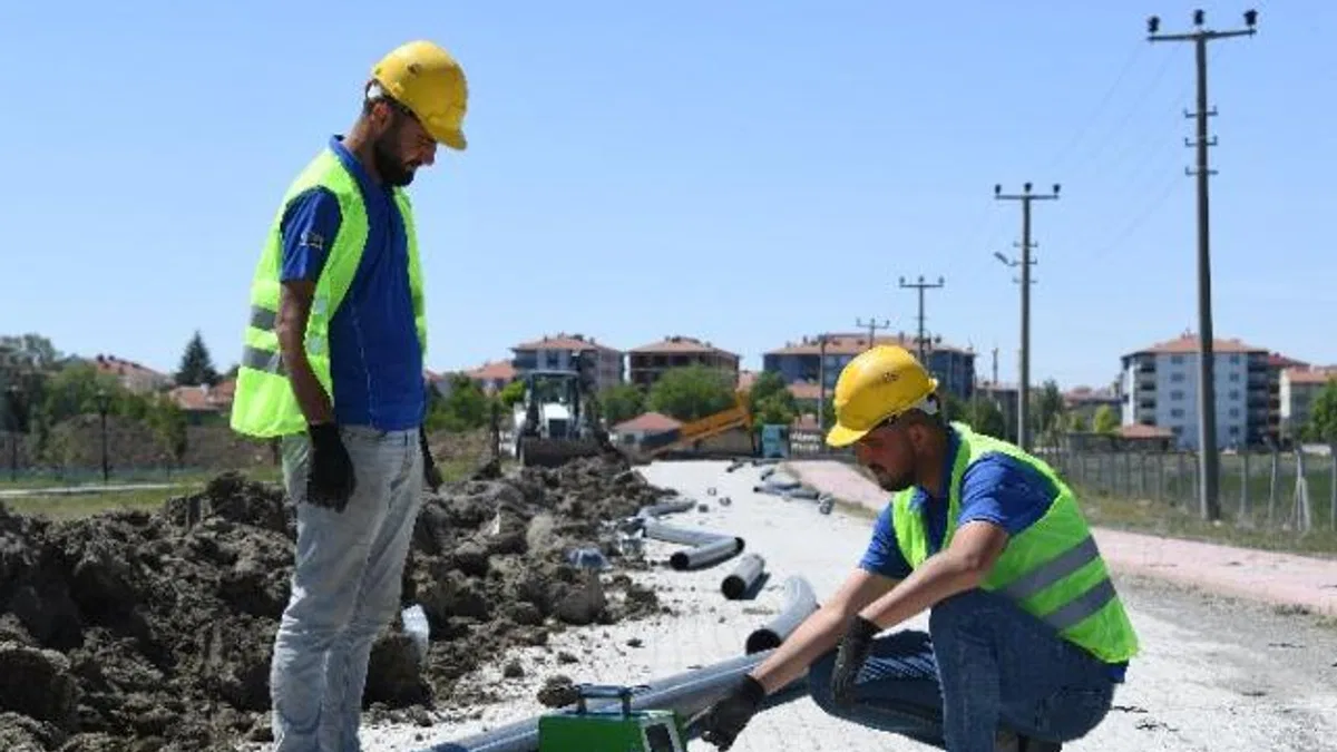 Kulu ve Kadınhanı’na 11,3 kilometre yeni içme suyu terfi hattı