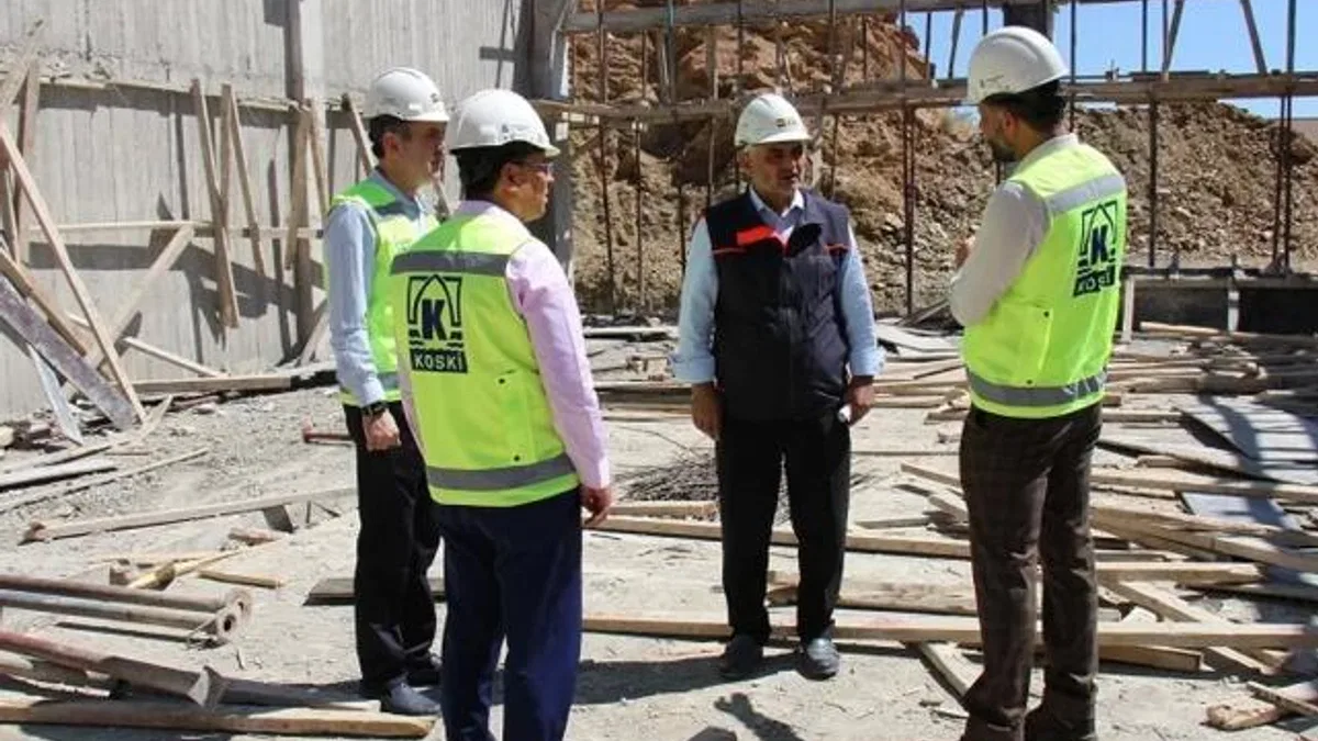 Konya Seydişehir’de Su Yumuşatma Tesisi’ne yakın mercek