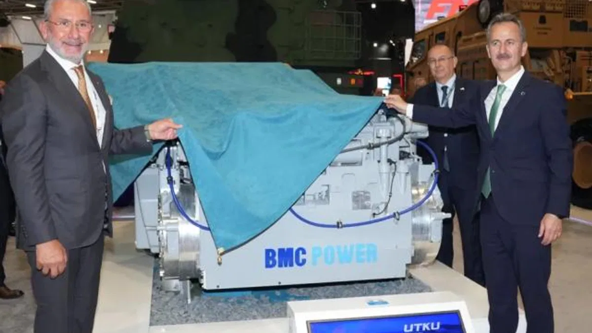 BMC yeni askeri araçlarıyla fuara damga vurdu