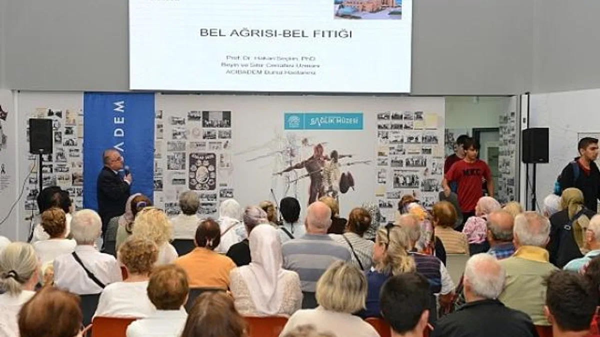 Sağlık Buluşmaları’nda bel sağlığı konuşuldu