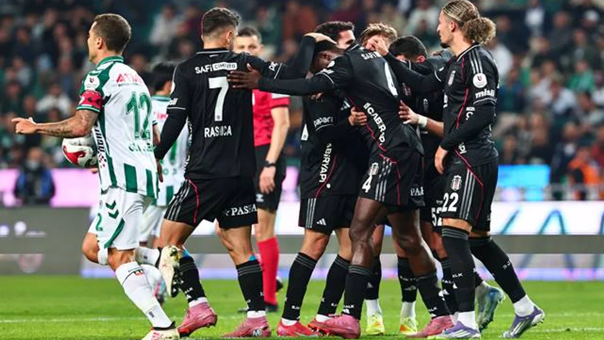 Tümosan Konyaspor 0-2 Beşiktaş (Maç Sonucu)