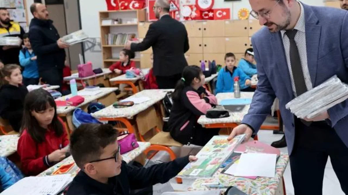 Konya Karatay’da ilkokul öğrencilerine sıfır atık bilinci