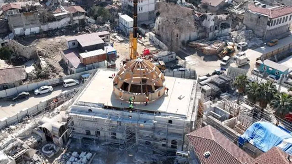 Anadolu’nun ilk camisi ayağa kalkıyor