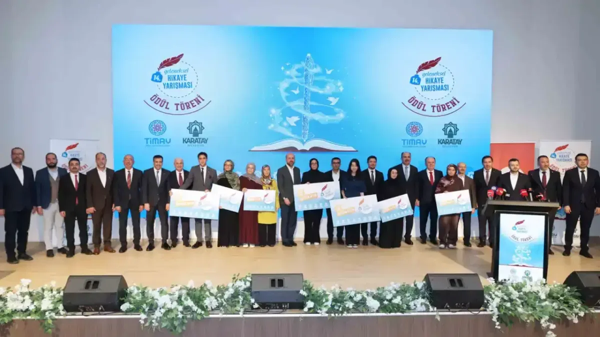 Karatay’da geleneksel hikaye yarışmasının ödülleri verildi