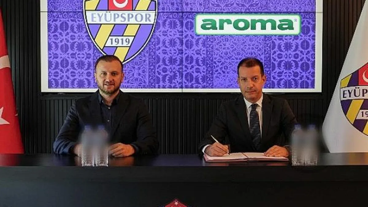 Aroma, Eyüpspor’a Sponsor Oldu