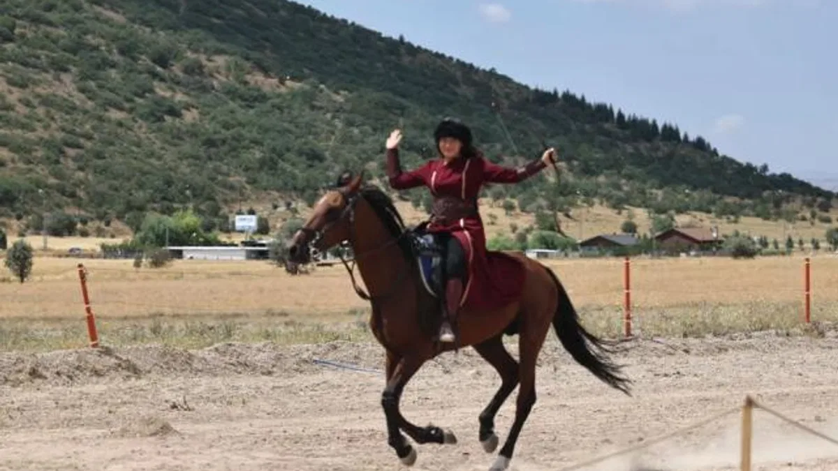 Talas’ta atlı okçuluk heyecanı